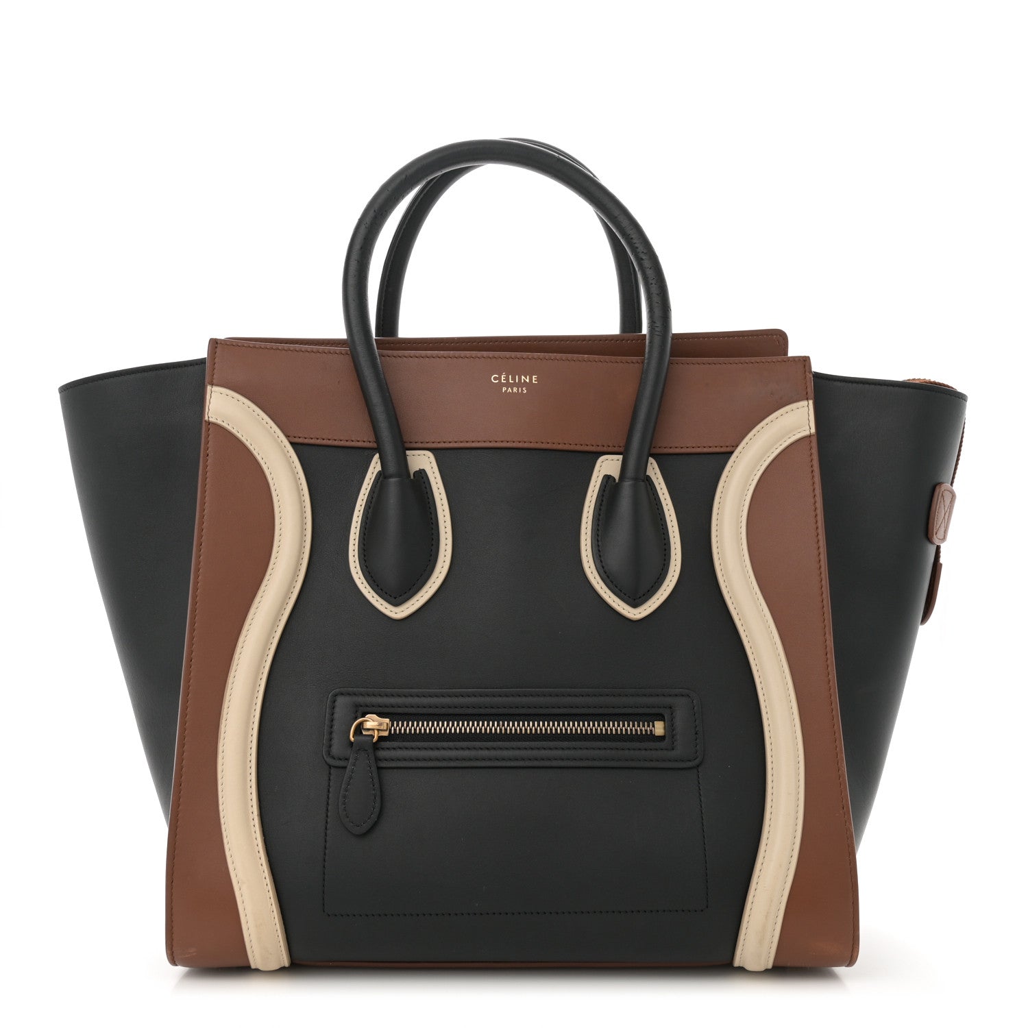 Celine Smooth Calfskin Mini Tri-Color Luggage Multicolor 1 of 16