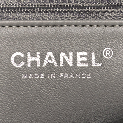 Chanel Iridescent Calfskin CC North South Large Shopping Tote Silver 6 of 10
