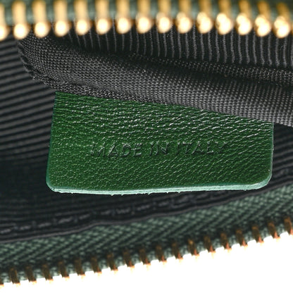 Celine Lambskin Large Trio Crossbody Bag Malachite 9 of 12