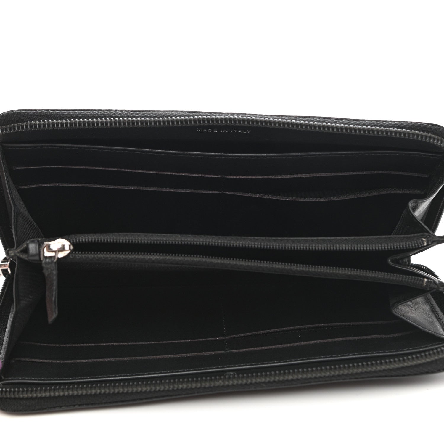 Chanel Caviar Large Timeless CC Zip Around Wallet Black 5 of 12