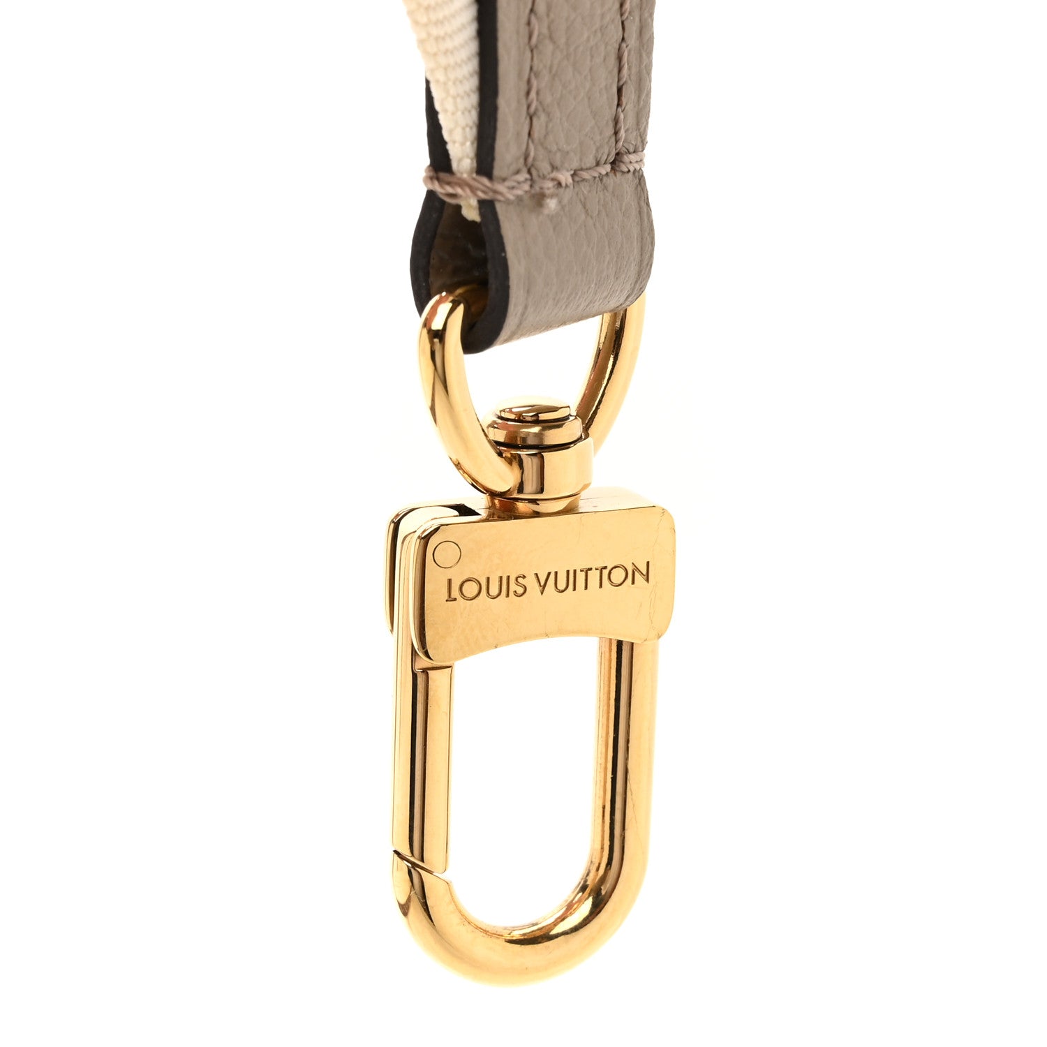 Louis Vuitton Jacquard Diane Shoulder Strap Tourterelle Creme 4 of 5