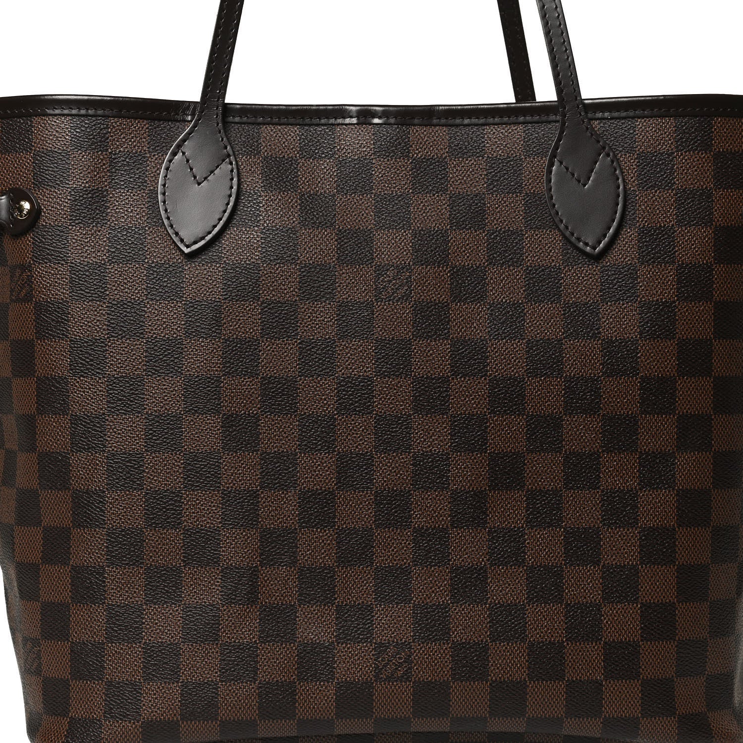 Louis Vuitton Damier Ebene Neo Neverfull MM Rose Ballerine 9 of 14