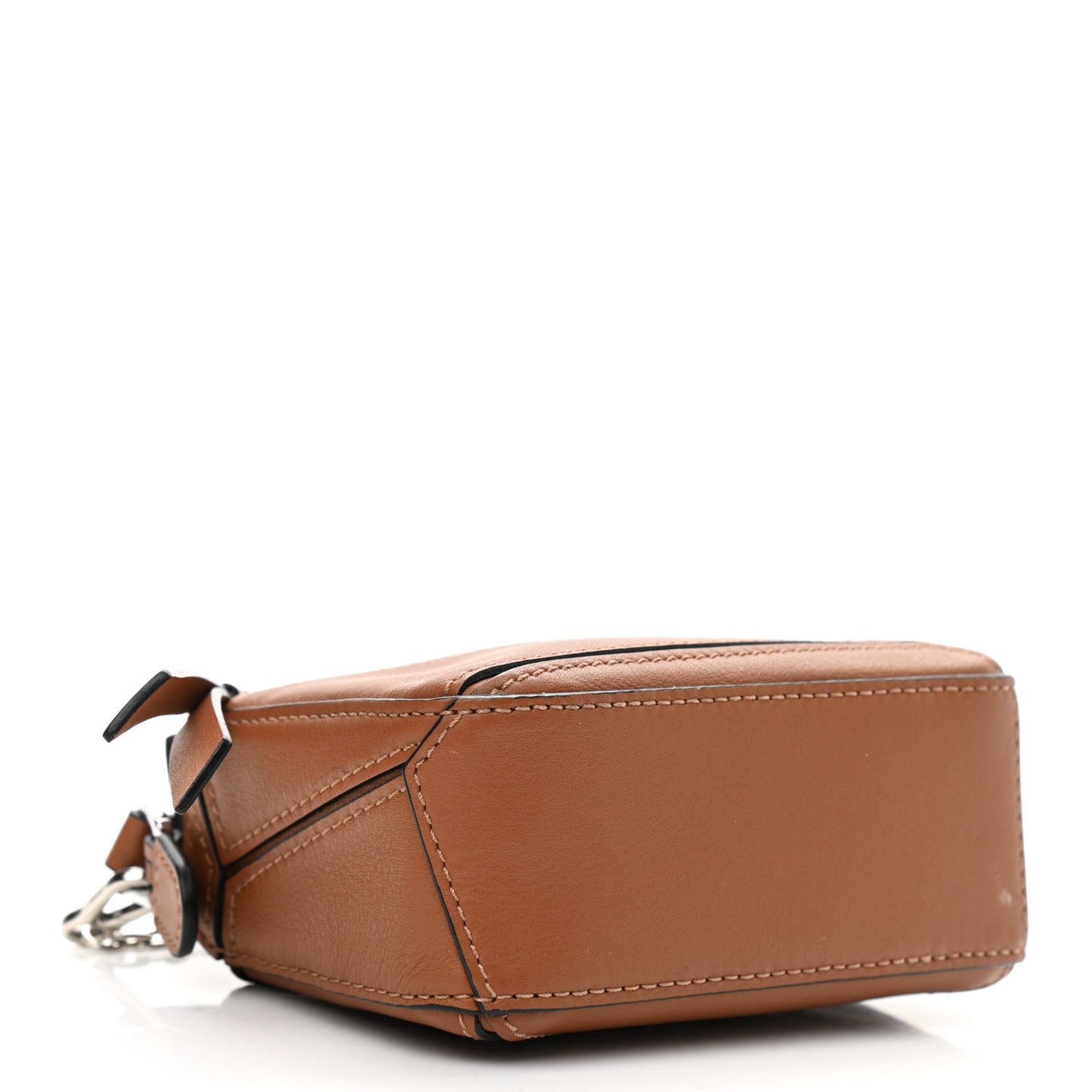 Calfskin Nano Puzzle Bag Tan