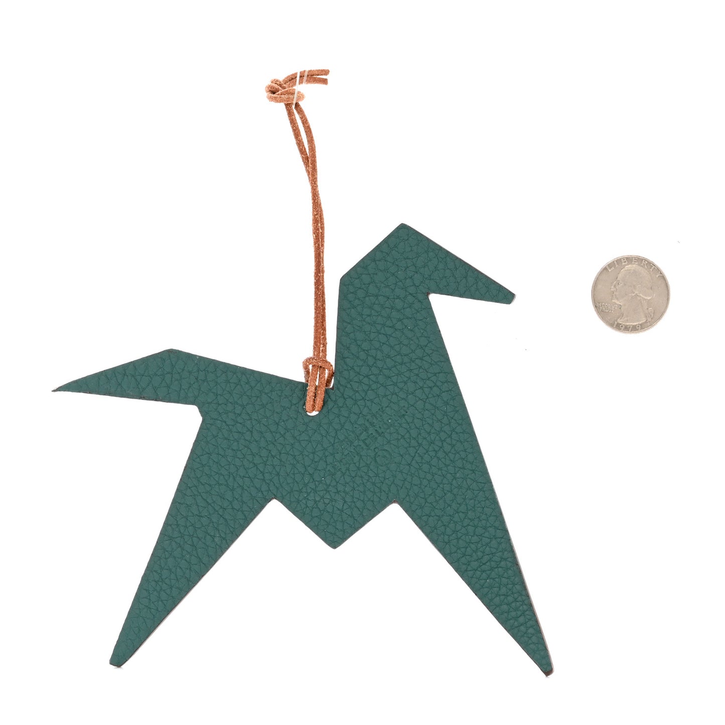 Togo Epsom Petit H Origami Pegase Bag Charm GM