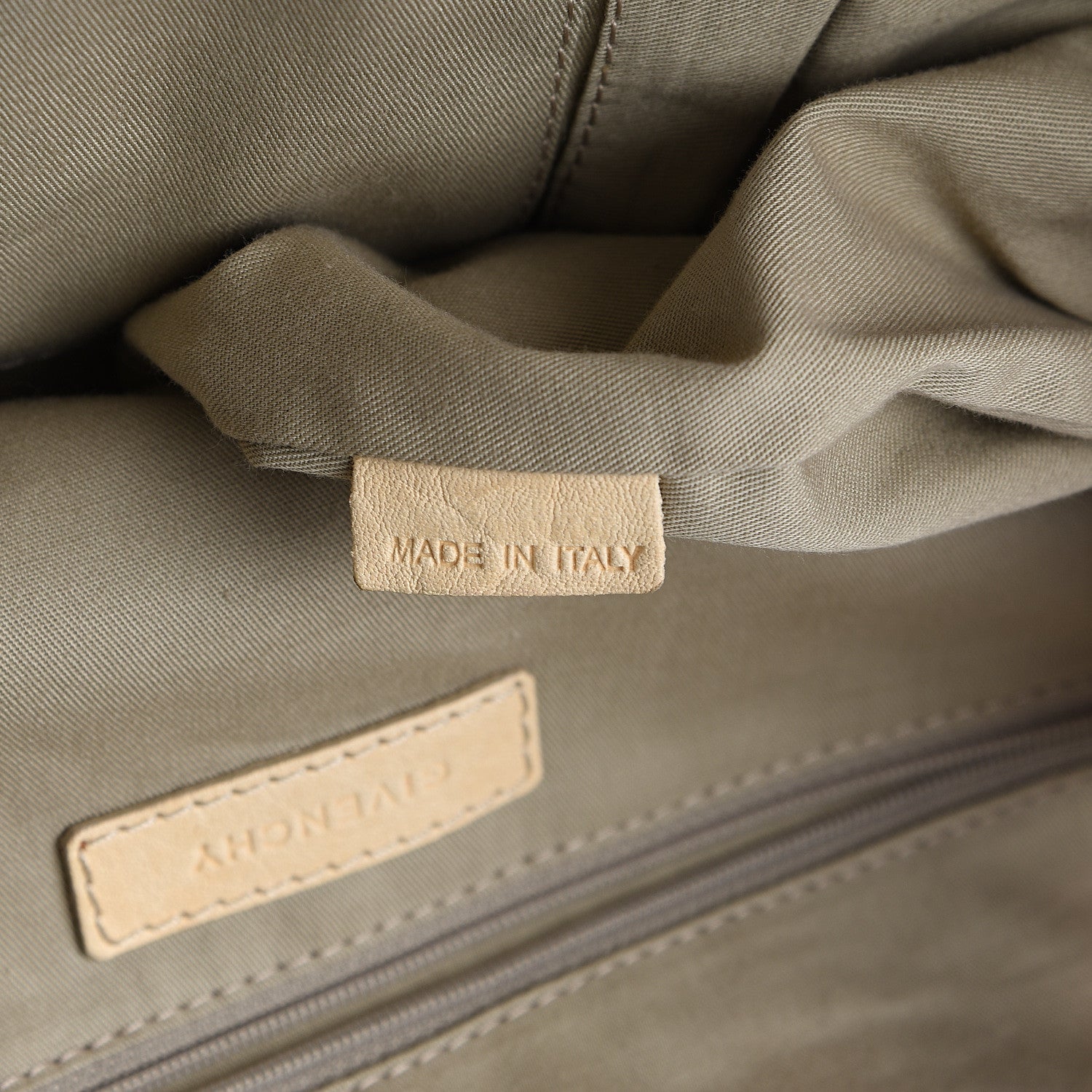 Givenchy Wrinkled Lambskin Medium Nightingale Beige 7 of 13