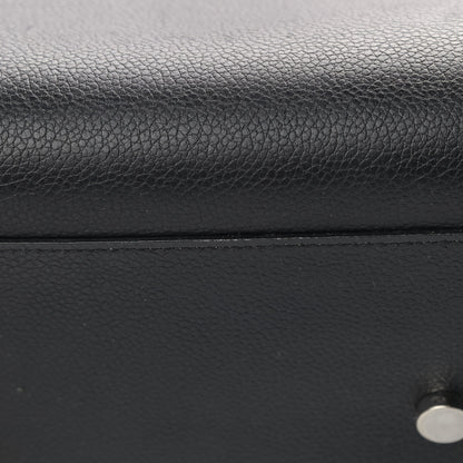 Saint Laurent Calfskin Small Sac De Jour Black Fuchsia 7 of 8