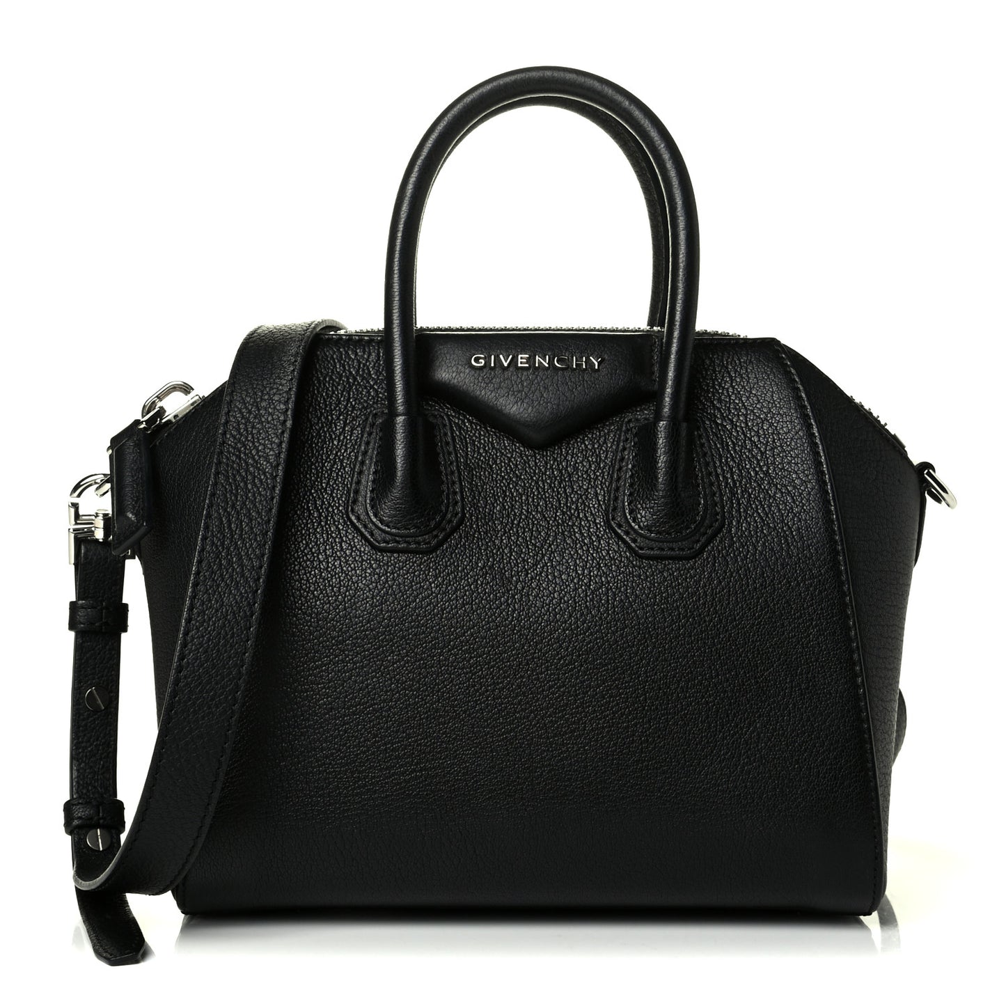 Sugar Goatskin Mini Antigona Black