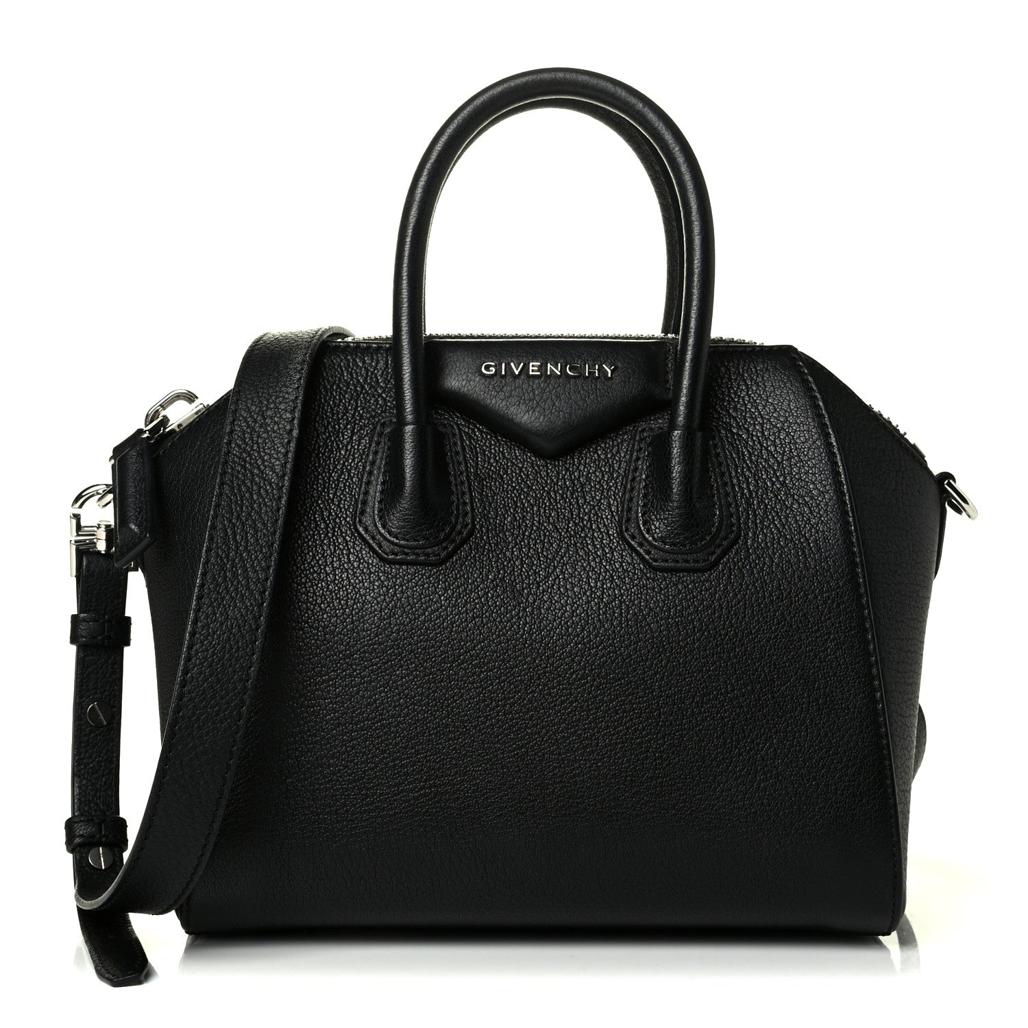 Givenchy Sugar Goatskin Mini Antigona Black 1 of 5