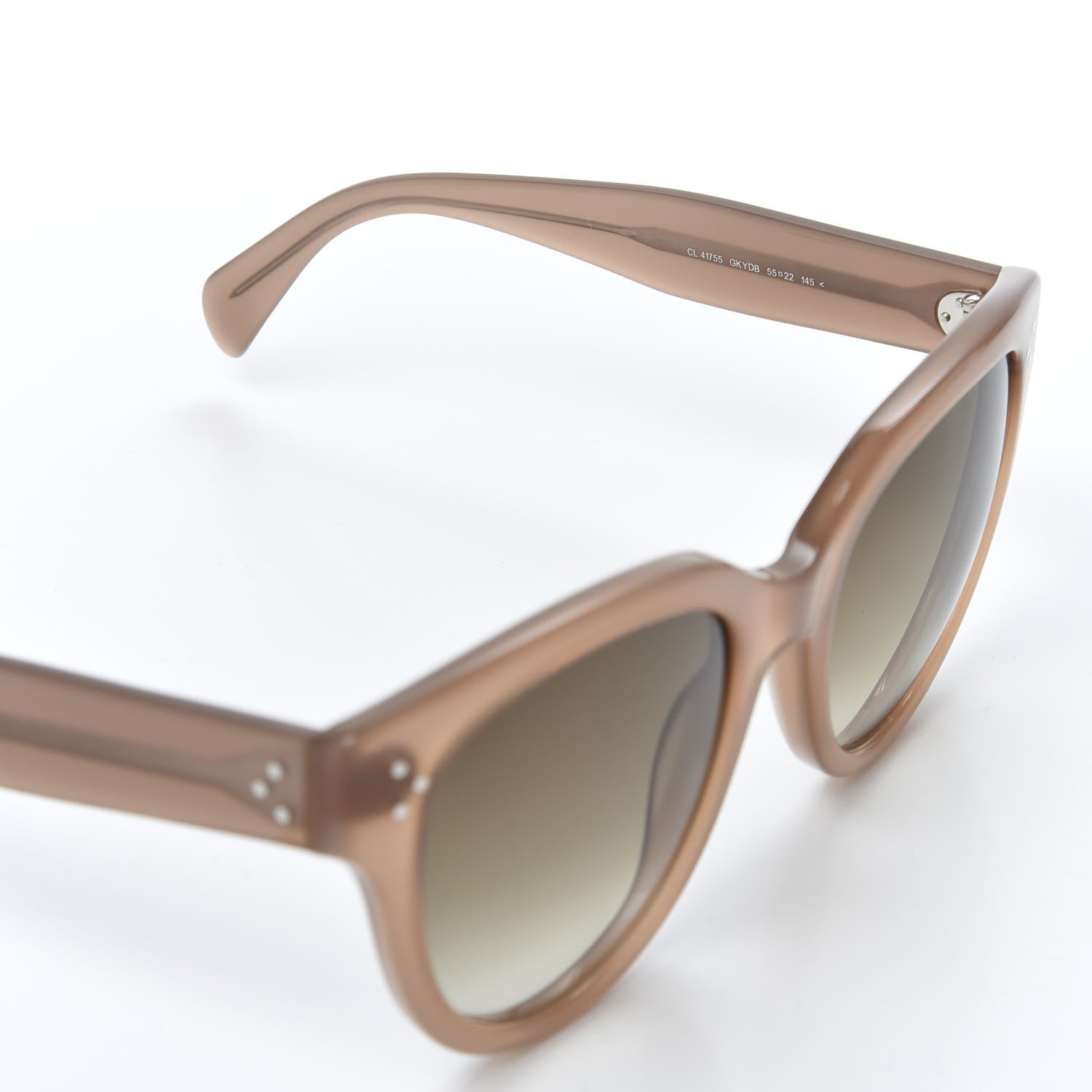 Celine Audrey Sunglasses CL 41755 Light Brown 7 of 8