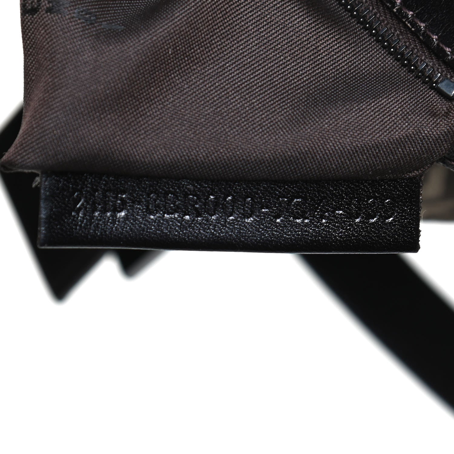Fendi Zucchino Vitello Baguette Testa di Moro Beige 6 of 12