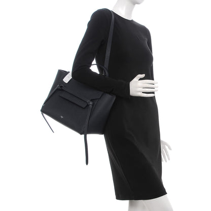 Celine Grained Calfskin Mini Belt Bag Navy 2 of 13