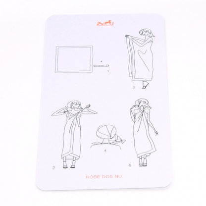 Hermes Knotting Cards Cartes A Nouer Carre Scarf Guide 5 of 5