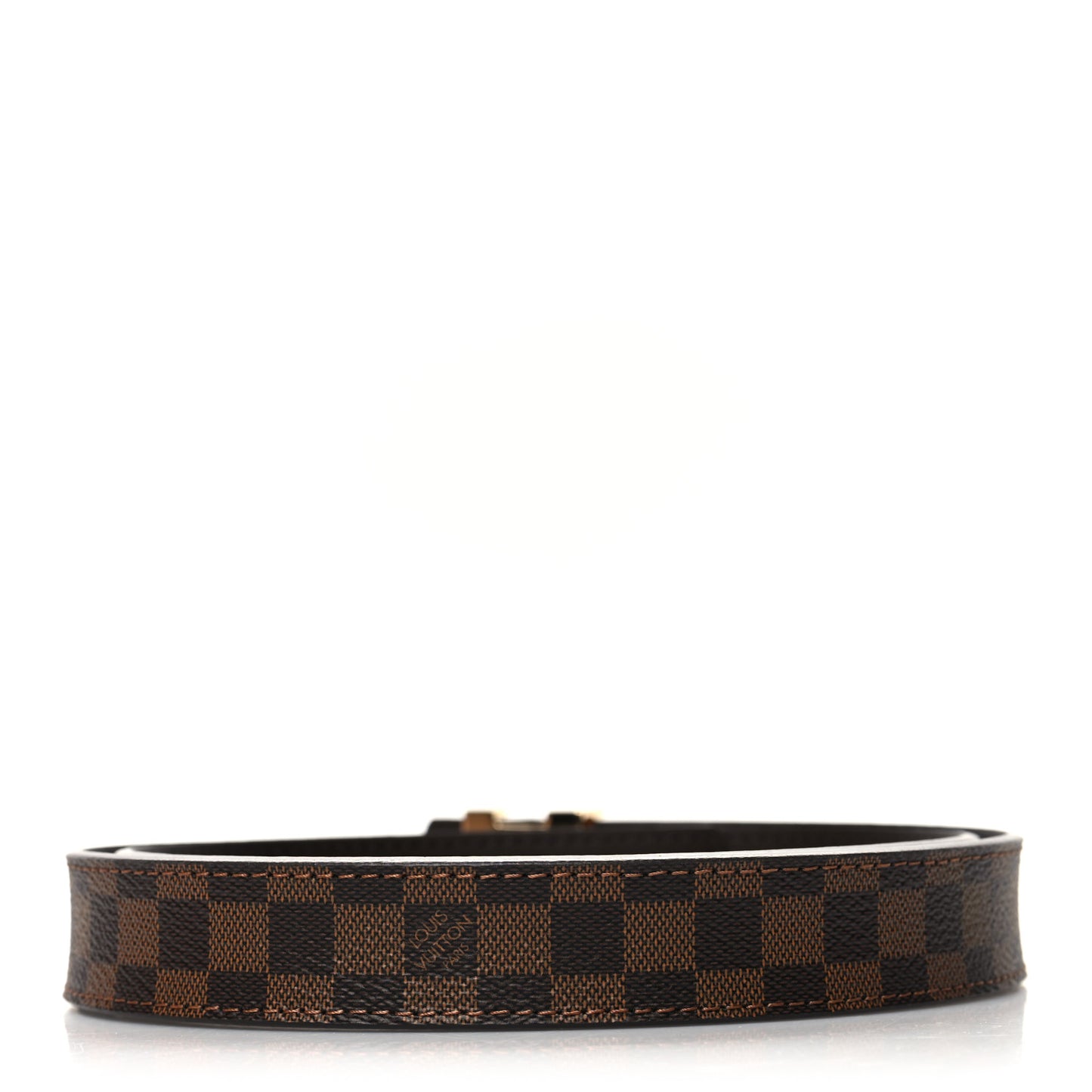 Mini Damier Ebene 25mm LV Initiales Belt 85 34