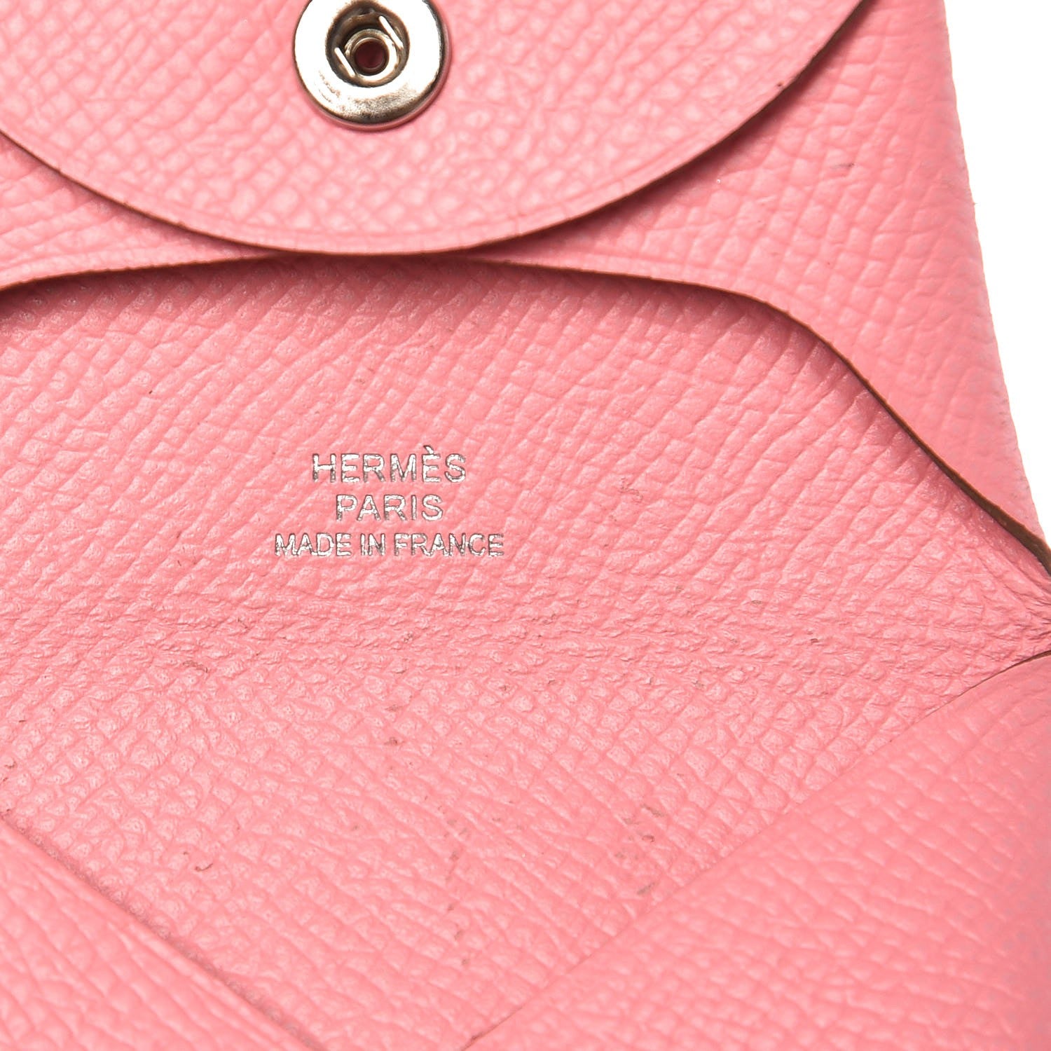 Hermes Epsom Bastia Coin Purse Rose Confetti 6 of 9