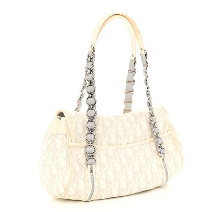 Christian Dior Monogram Romantique Trotter Bag Grey 3 of 14