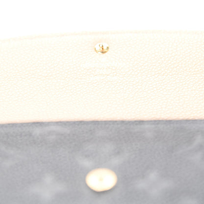 Louis Vuitton Empreinte Emilie Wallet Black Dune 6 of 10