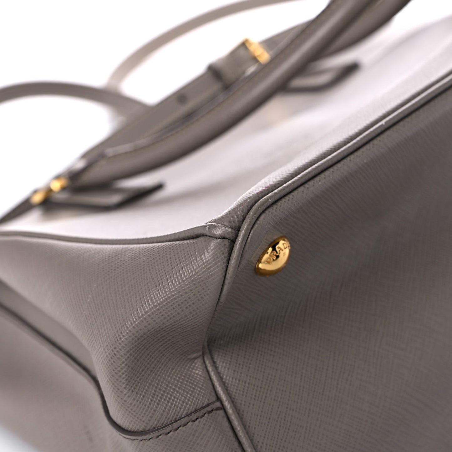 Saffiano Lux Medium Tote Argilla
