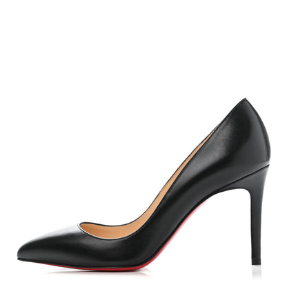 Christian Louboutin Shiny Nappa Pigalle 85 Pumps 37 Black 1 of 9