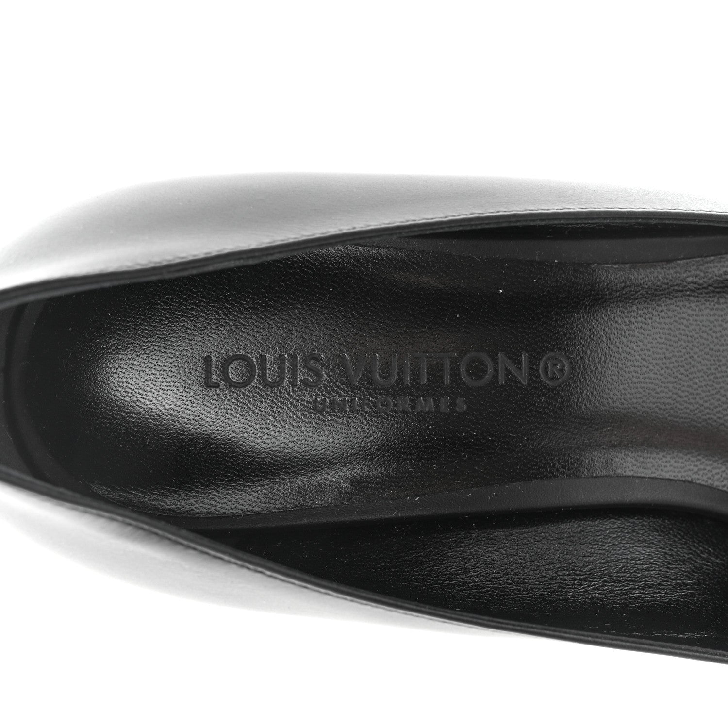Louis Vuitton Calfskin Cherie Pumps 39 Black 7 of 9