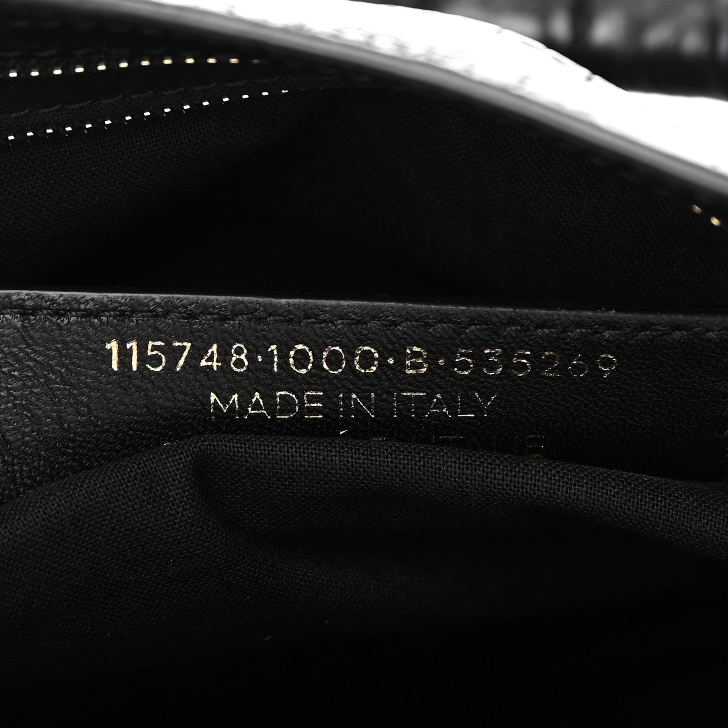 Balenciaga Calfskin Crocodile Embossed Classic Hardware City Black 7 of 17
