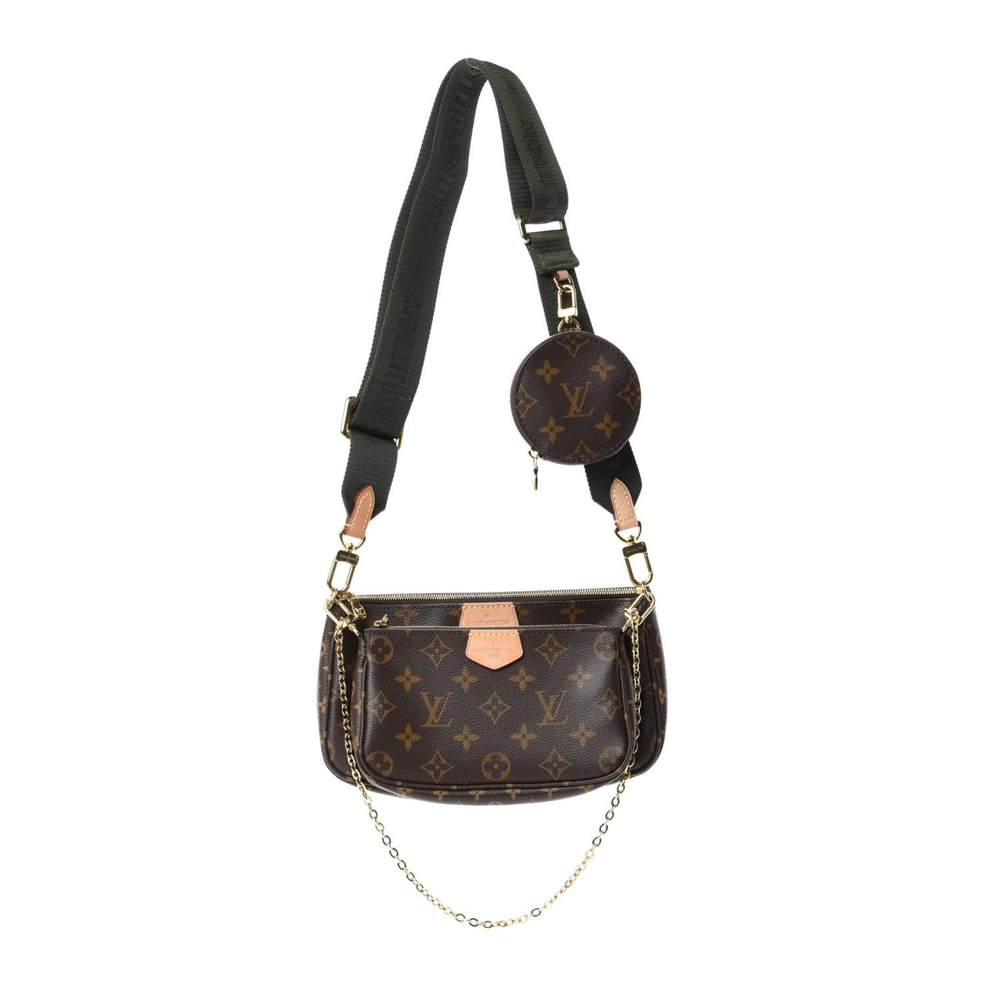Monogram Multi Pochette Accessories Kaki