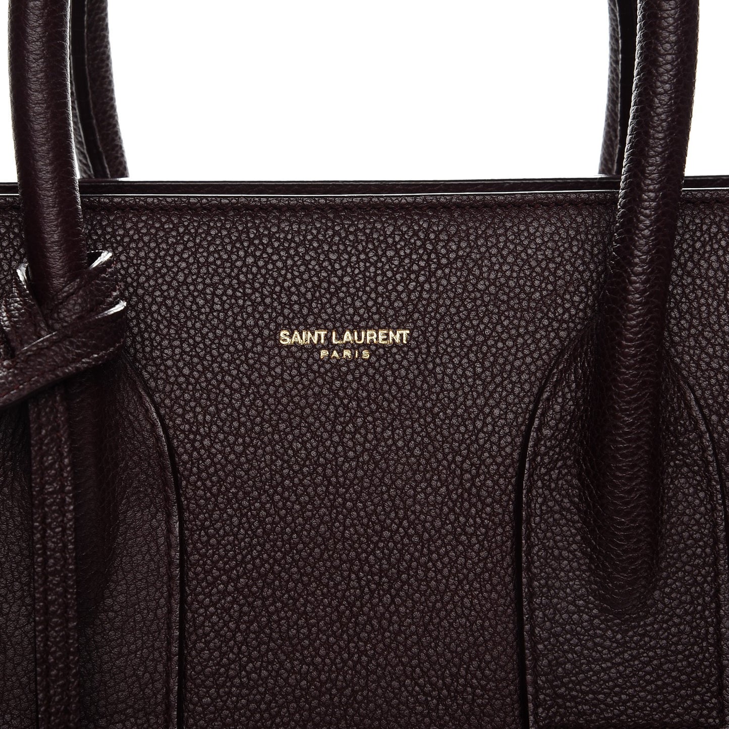 Grained Calfskin Small Classic Sac De Jour Bordeaux