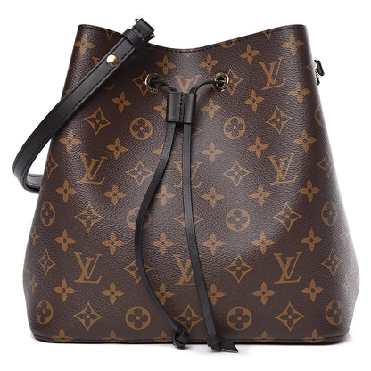 Louis Vuitton Monogram Neonoe MM Black 1 of 9