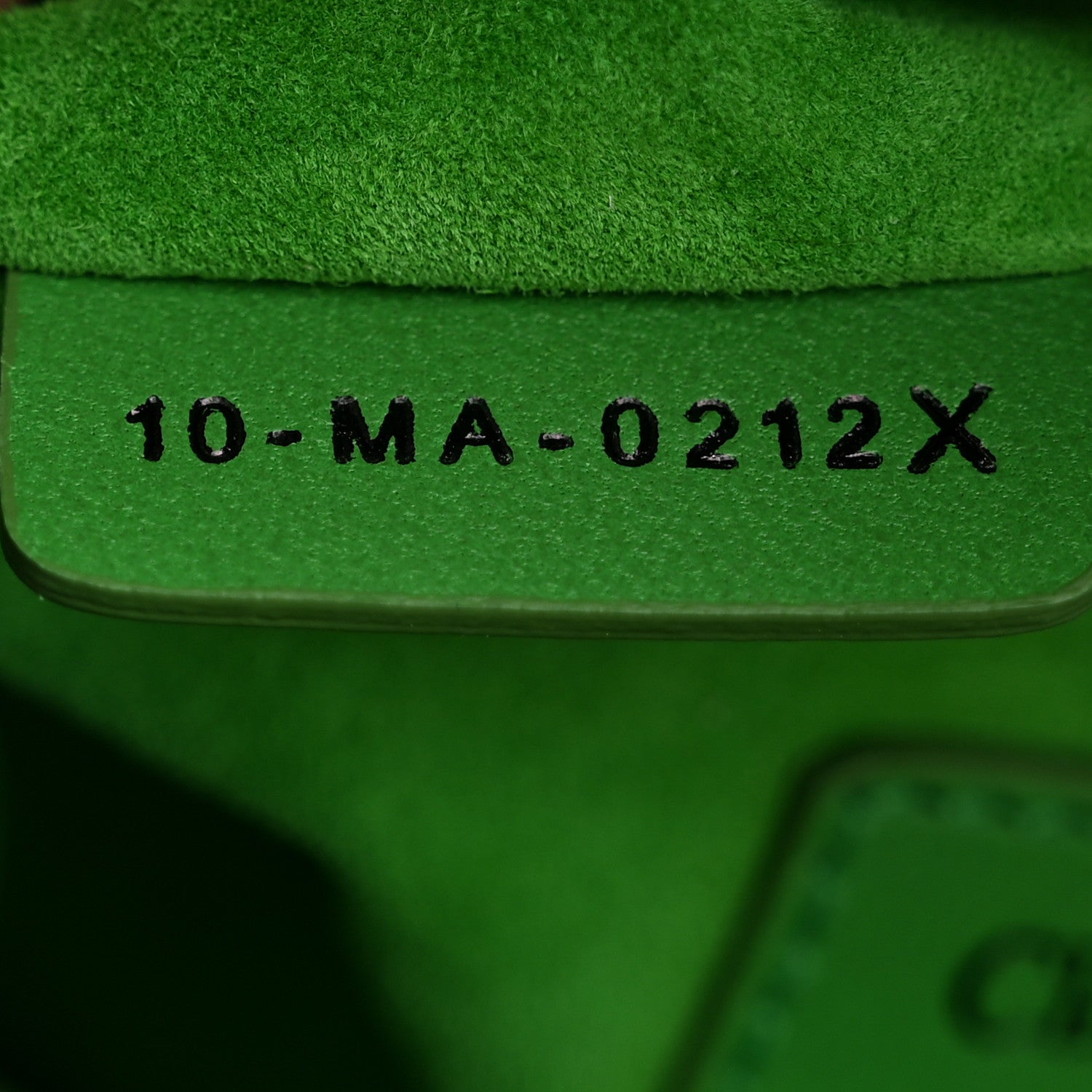 Christian Dior Lambskin Cannage Small Lady Dior Bright Green 7 of 10