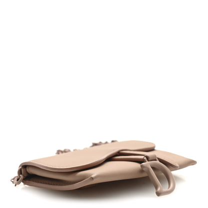 Christian Dior Ultra Matte Calfskin Nano Saddle Chain Pouch Rose Des Vents 4 of 9