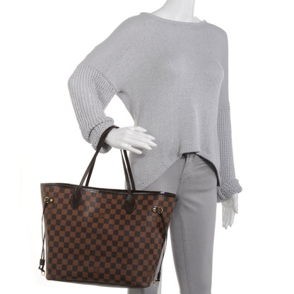 Louis Vuitton Damier Ebene Neverfull MM 2 of 8