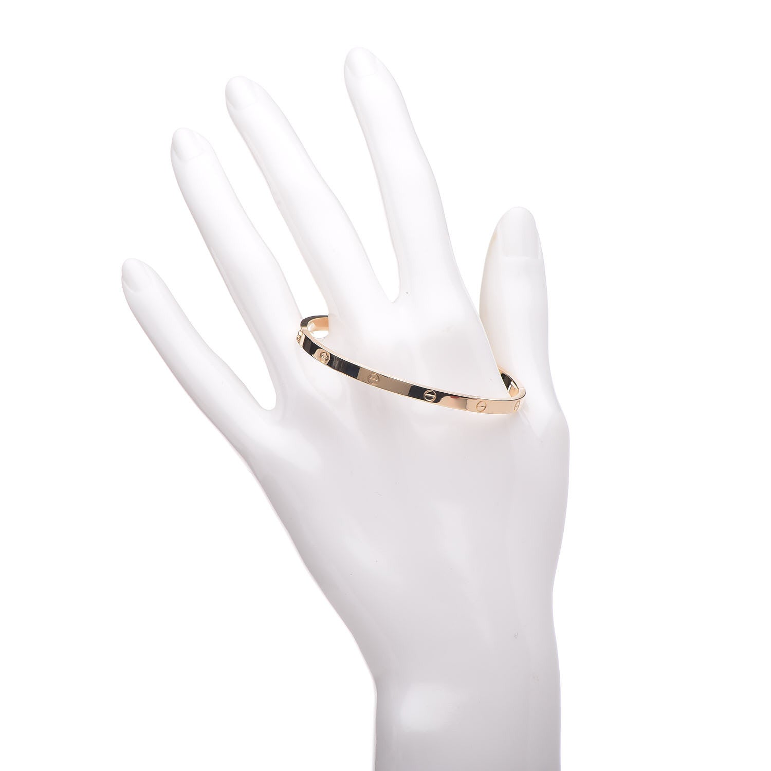 Cartier 18K Yellow Gold Small LOVE Bracelet 16 2 of 6
