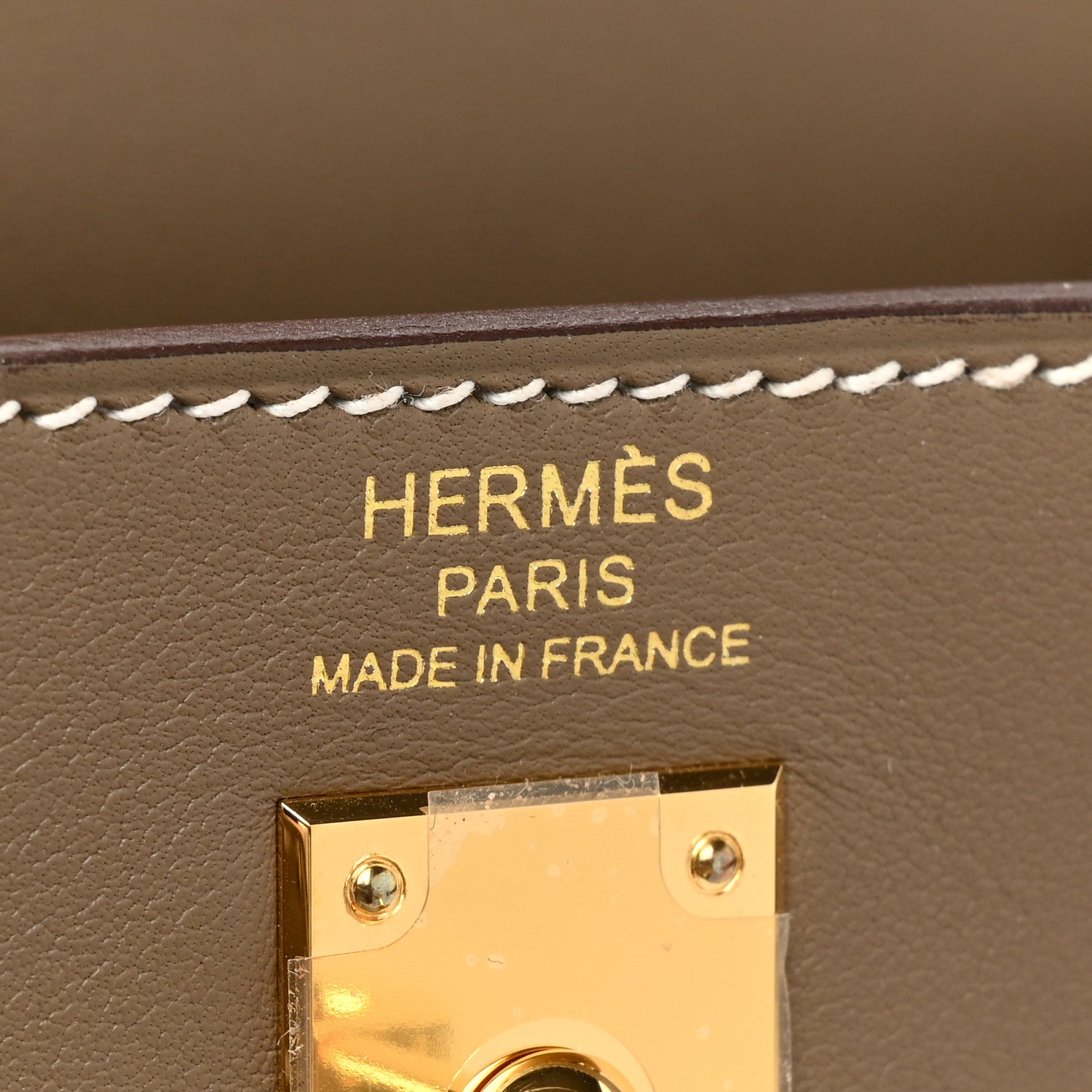 Hermes Swift Kelly Retourne 25 Etoupe 6 of 10
