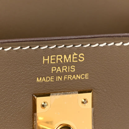 Hermes Swift Kelly Retourne 25 Etoupe 6 of 10