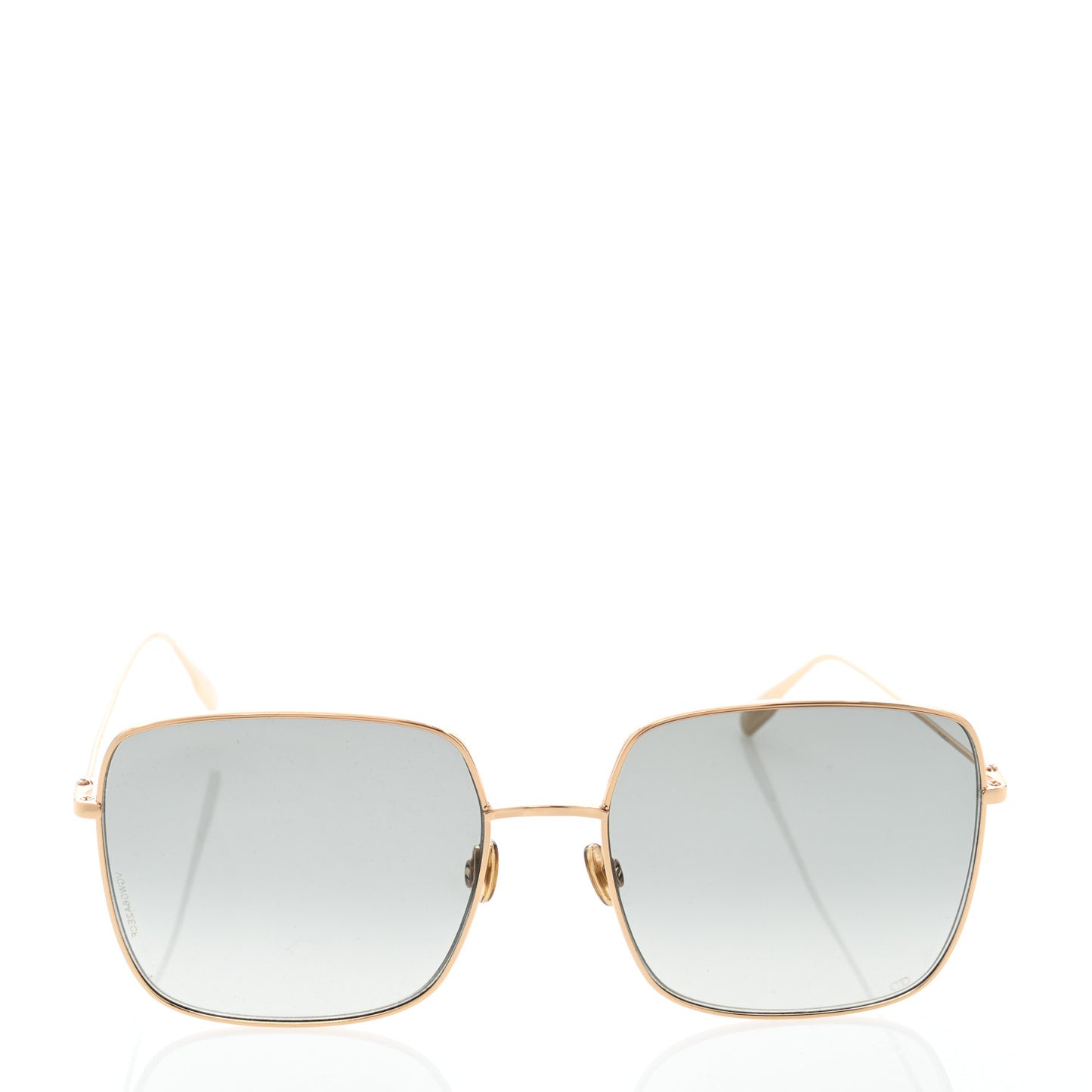 Metal Stellaire 1 Square Sunglasses Gold