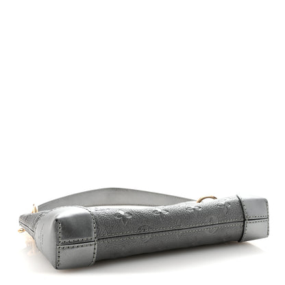 Louis Vuitton Shimmery Empreinte Pochette Sevres Gun Metal 4 of 9