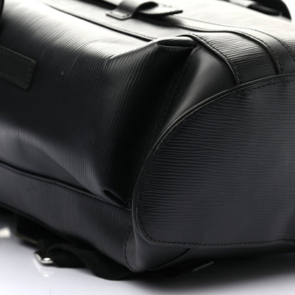 Louis Vuitton Epi Christopher Backpack PM Black 9 of 10