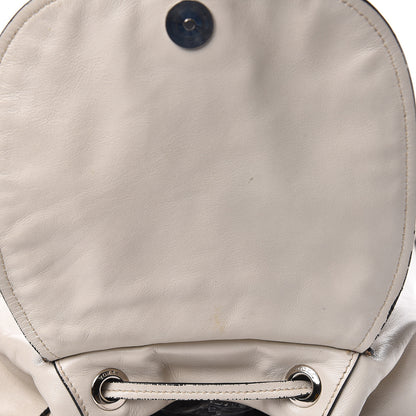 Prada Nappa Cinch Backpack Talco 9 of 21