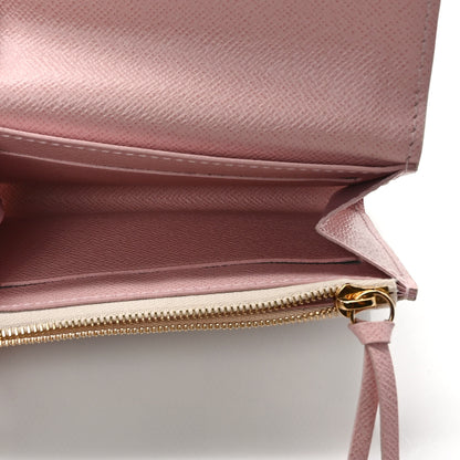 Louis Vuitton Damier Azur Rosalie Coin Purse Rose Ballerine 5 of 7