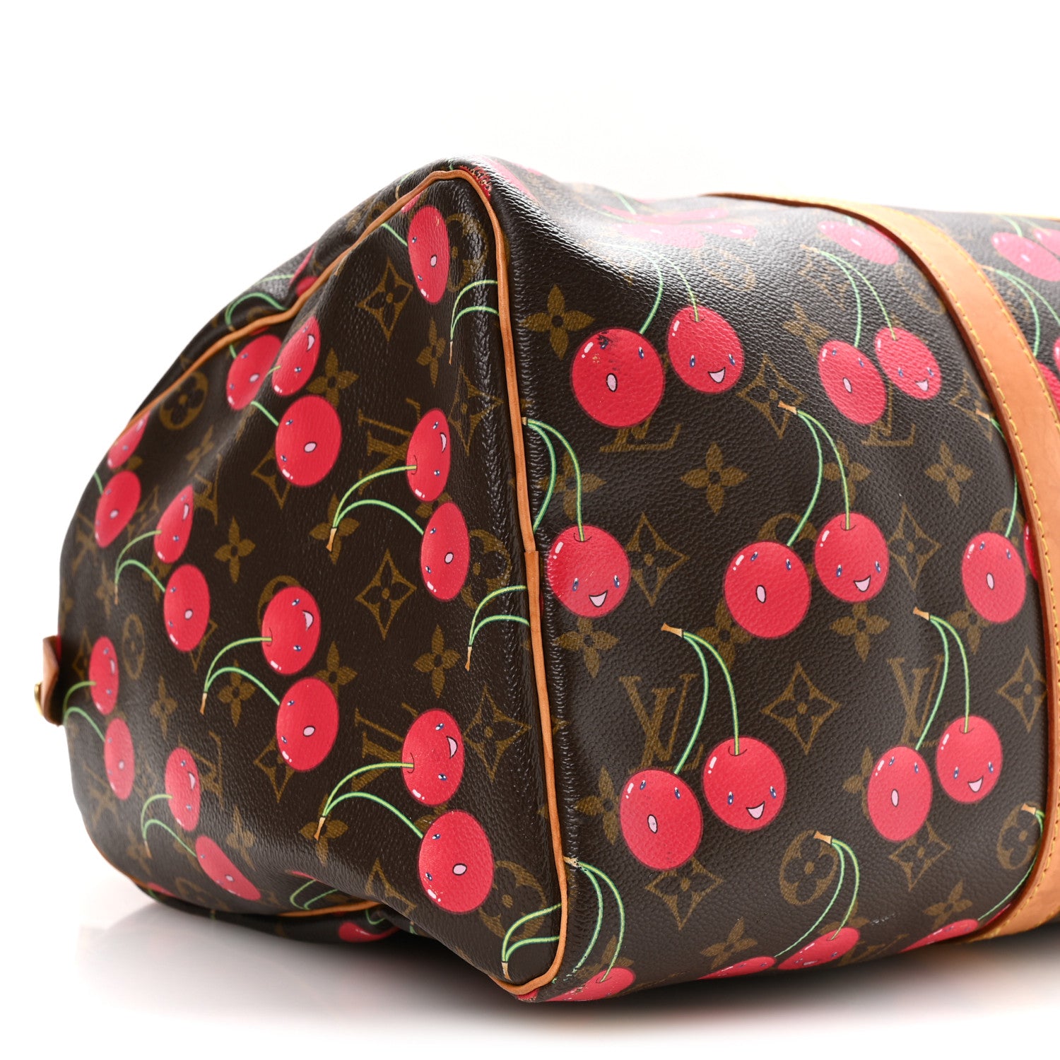 Louis Vuitton Monogram Cerises Keepall 45 8 of 9