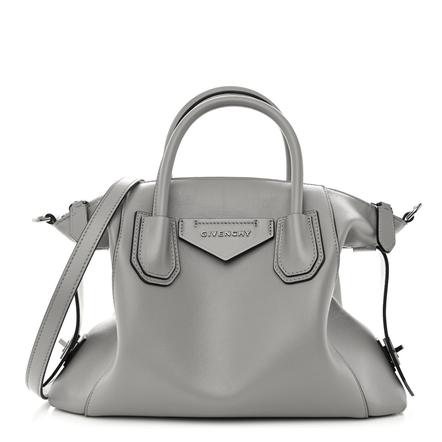 Givenchy Calfskin Small Soft Antigona Pearl Grey 1 of 11