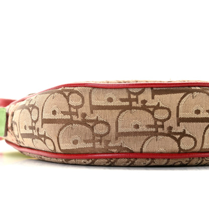 Christian Dior Monogram Rasta Saddle Pochette Beige 5 of 9