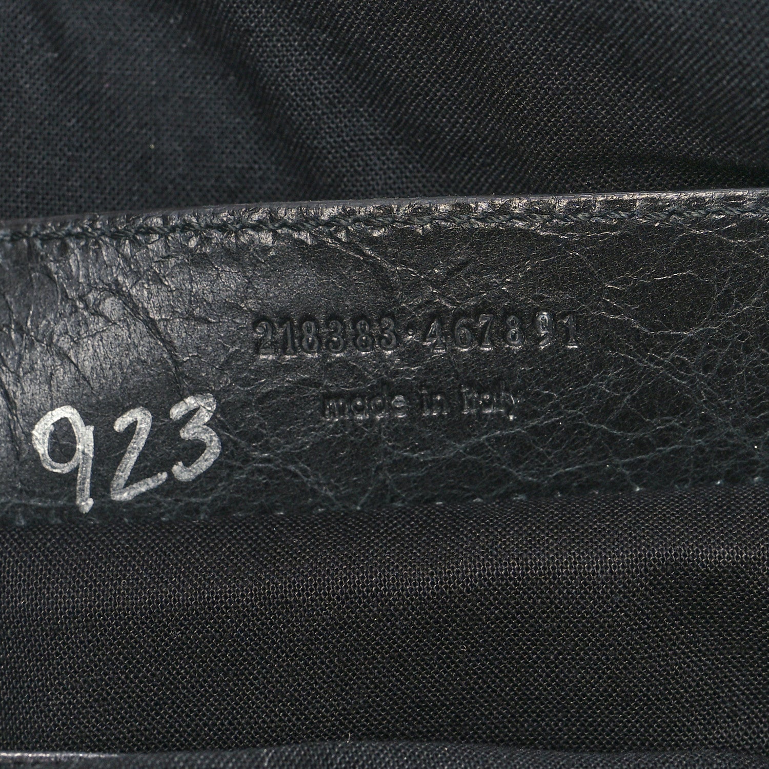 Balenciaga Agneau Giant 21 Silver Hardware Folder Black 8 of 11