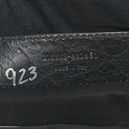 Balenciaga Agneau Giant 21 Silver Hardware Folder Black 8 of 11