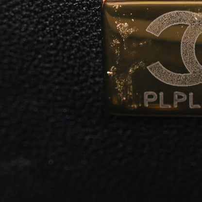 Chanel Lambskin Quilted Mini Top Handle Rectangular Flap Black 7 of 11