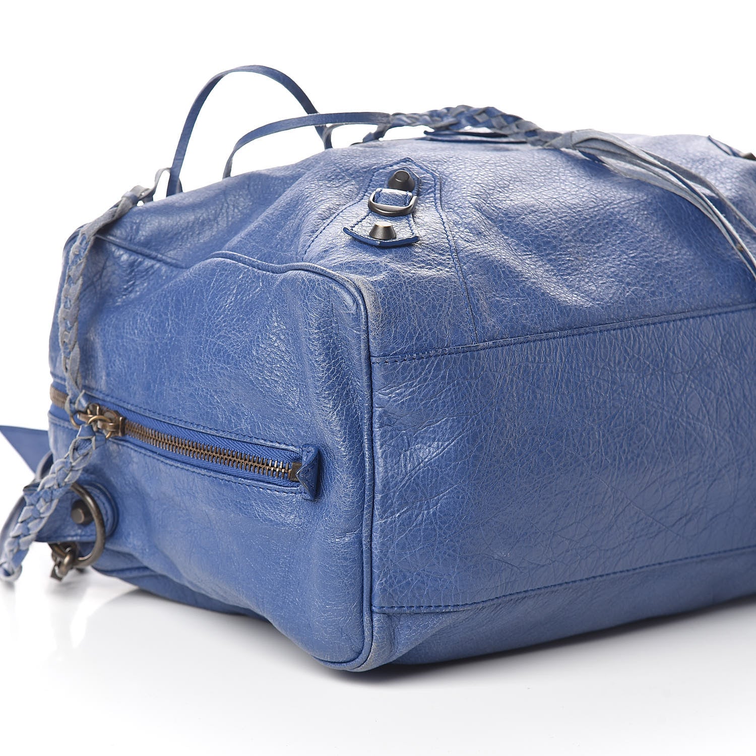 Balenciaga Agneau Classic Hardware Polly Bleut Bleu Glacier 8 of 12