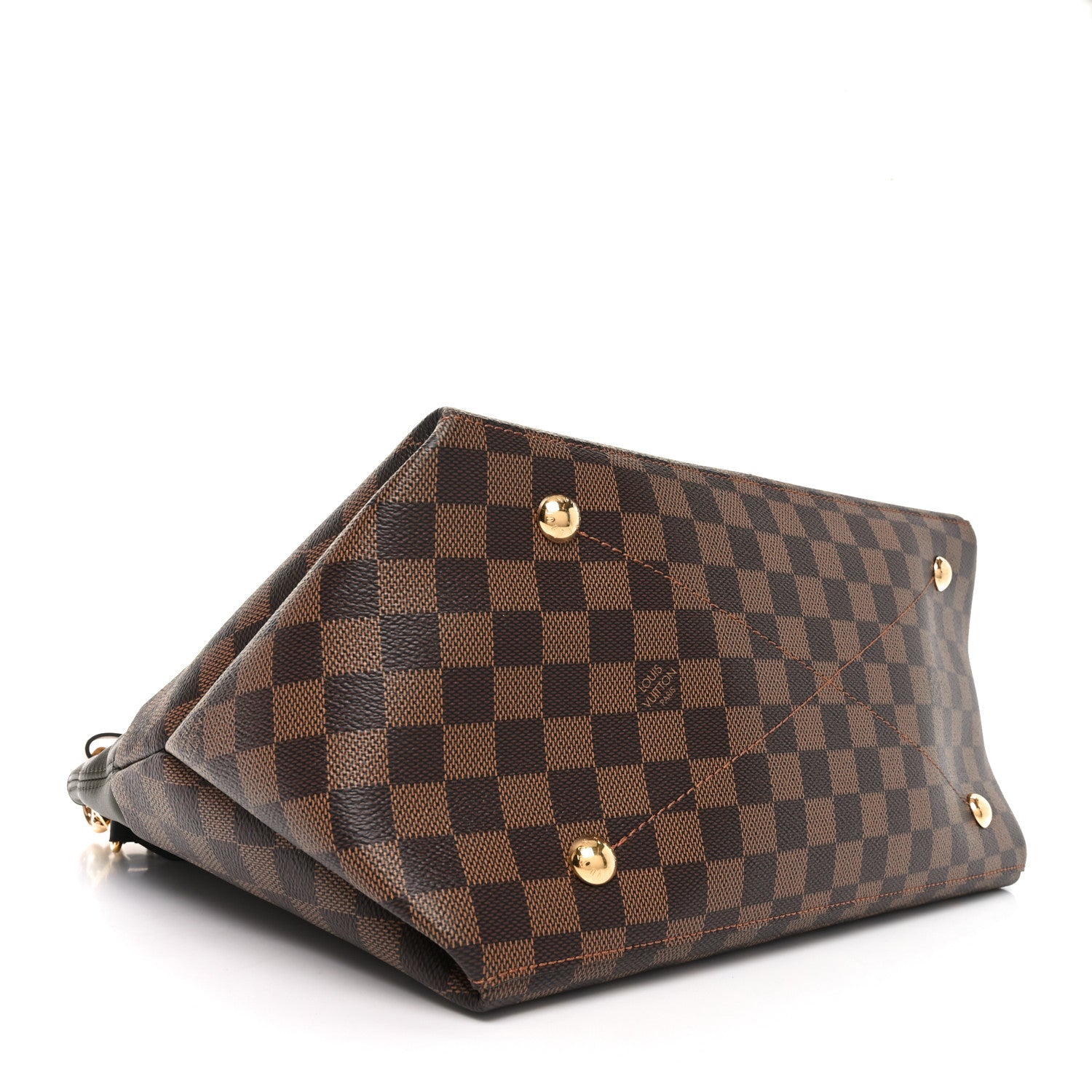 Louis Vuitton Damier Ebene Calfskin Maida Khaki 4 of 9