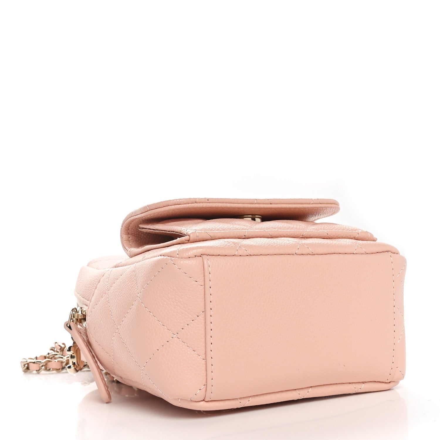 Chanel Caviar Quilted CC Mini Classic Backpack Light Pink 4 of 11