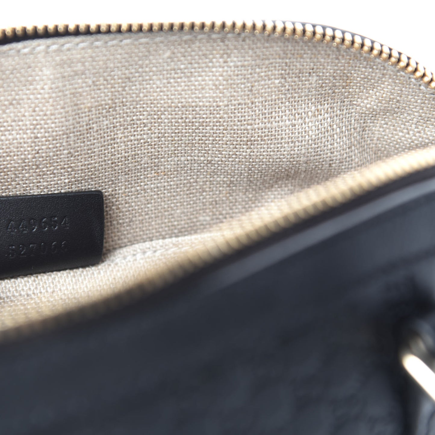 Microguccissima Mini Dome Bag Black
