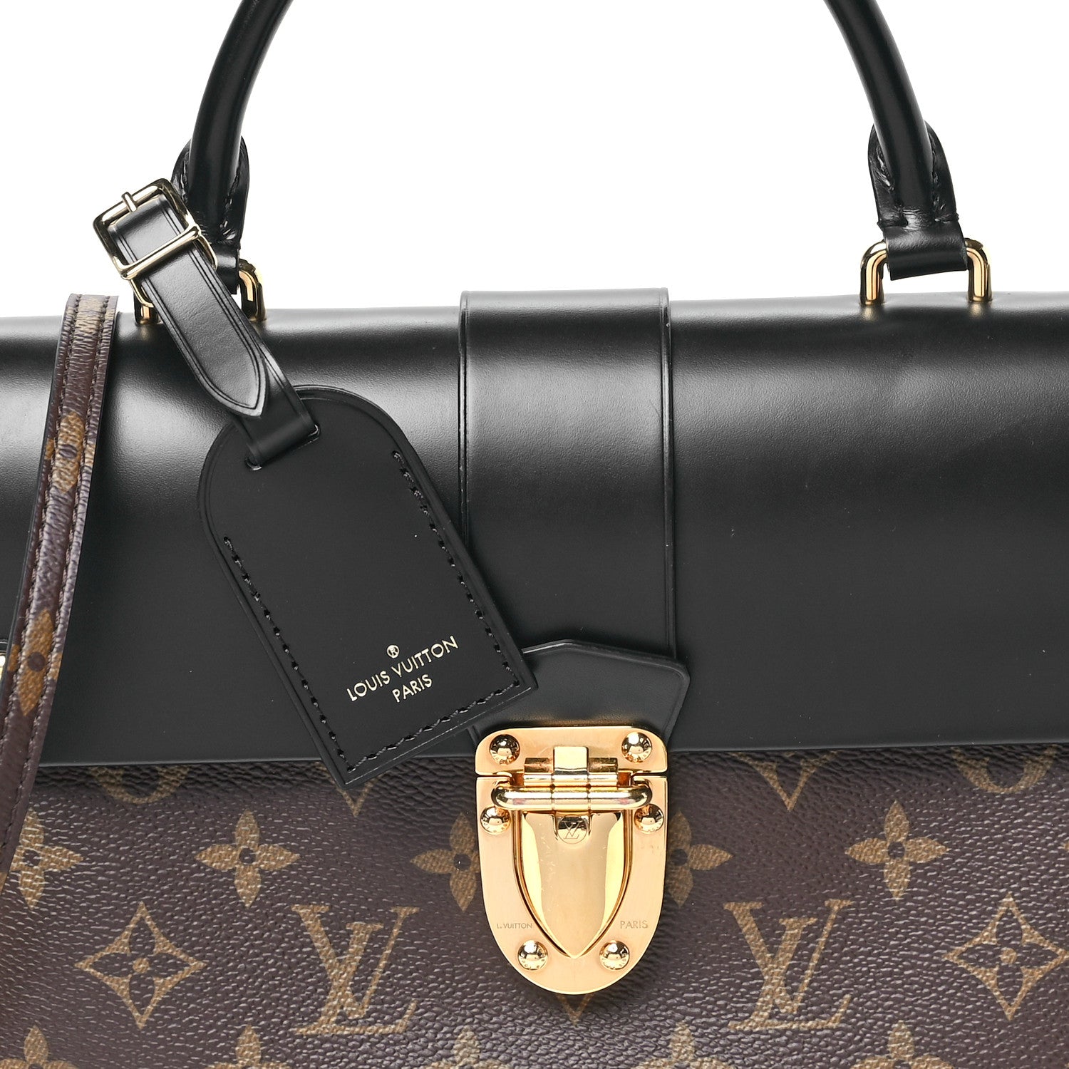 Louis Vuitton Monogram One Handle Flap Bag MM 8 of 11