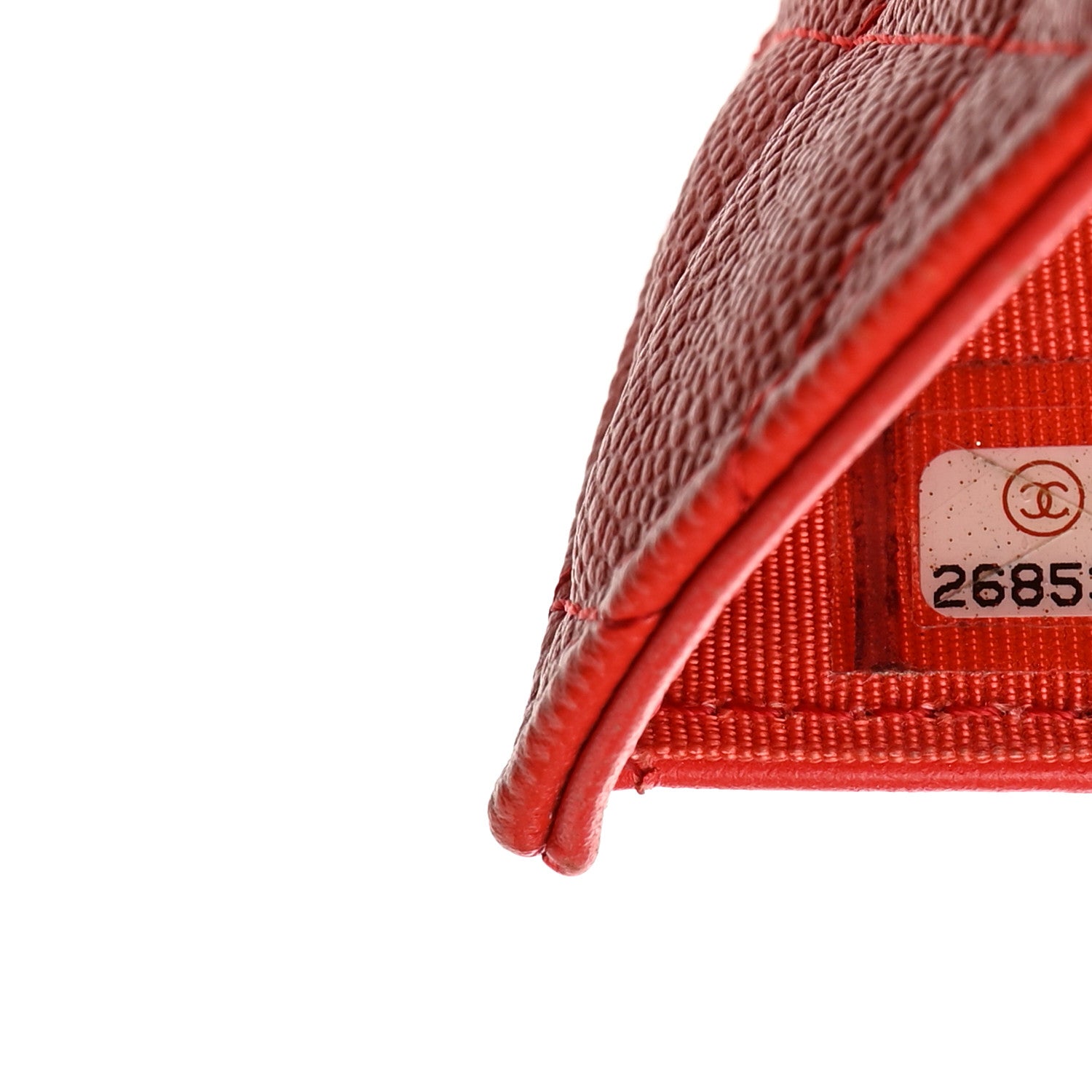 Chanel Caviar Quilted Medium Flap Wallet Red 8 of 12